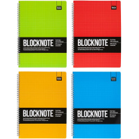 Бизнес-блокнот А4 60л "Ultimate. Active book" клетка, на спирали, 7БЦ, 4 цвета 3-60-483