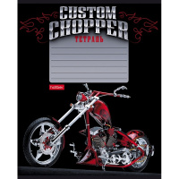 Тетрадь А5 18л линия "Автомото" на скобе 5 дизайнов 18Т5В2/080121