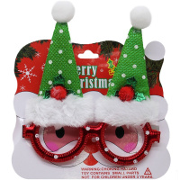 Очки "Новогодние колпаки" 14х16см 2 цвета Y9885-24