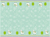 Скатерть "Лама" 140х180см полиэтилен F