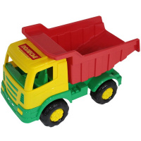 Самосвал "Мираж" в сетке, пластик 29x14,5x17,5см 9042