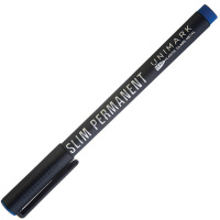 Маркер перманентный ОНР "Unimark Slim" синий, игольчатый наконечник, толщина линии 0,4мм 22-0029