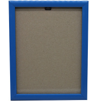 Рамка для фото 15х20см пластик, голубая 14мм