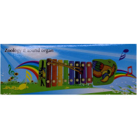 Металлофон 32х11см металл/дерево 11377-24