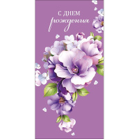 Конверт для денег "В День Рождения" 167х83мм 0321.478