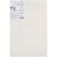Бумага для акварели на подрамнике 20х30см 300г/м2, 100% хлопок, среднее зерно 252452488