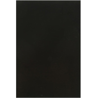 Картон А4 250г/м2 глянец, черный, 1 лист