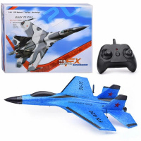 Самолет р/у "Стремительный полет" 34х25см с аккумулятором, пвх, цвет ассорти FX620