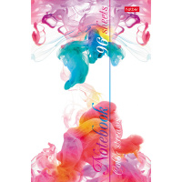 Блокнот А5 96л "Потоки цвета" клетка, на скобе 96Б5В3_22343/061741