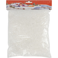 Снег рассыпной 20гр белый мелкий Y9901-24