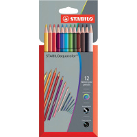 Карандаши акварельные 12 цветов шестигранные картон 1612-3