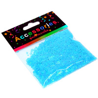 Пайетки Сердца, бирюзовый Y9533-19