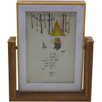 Рамка для фото 10х15см дерево, с зеркалом, 2 цвета Y8123-19