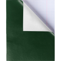 Тетрадь А5 96л клетка зеленый бумвинил на скобе 96Т5бвB1/013378