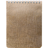 Блокнот А6 60л "METALLIC. Золото" клетка бумвинил на гребне многоцветный срез 059694