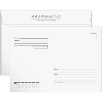 Конверт С5 (162*229мм) КУДА-КОМУ, силикон 1422/8422