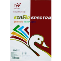 Бумага тонированная А4 100л 80г/м2 10 цветов Y10843-24