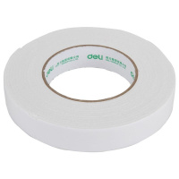 Двусторонняя клейкая лента 24мм х 4,5м на вспененной основе 30412