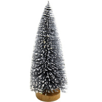 Ель 20см серебро Y9893-24