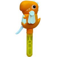 Мыльные пузыри "Дракон" 21,5см, 3 отверстия, 3 цвета, с вентилятором XJ2360