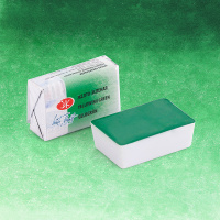 Краска акварельная 2,5мл желто-зеленая кювета 1911718