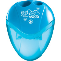 Точилка 2 отв. "I-Gloo" с контейнером, пластик, цвет ассорти 534756