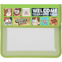 Папка на липучке А5 240х205х40мм "Гравити Фолз" 1 отделение, пластик AMp_65087/079606