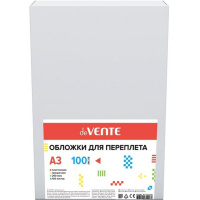 Обложка для переплета 100 листов А3 200мкм пластик, прозрачный 4121500