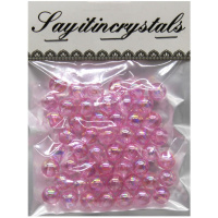 Набор бусин 10мм 13х10см светло-розовый Y9023-19