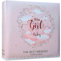 Фотоальбом 200 фото 10*15см "Детский. Для девочки" 22х22,3х5см HD2202Z