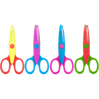 Ножницы фигурные 13см "Zig Zag" в ассортименте 8010404