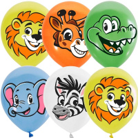 Шар воздушный 30см(12") Лимпопо ассорти 6004934