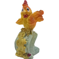 Статуэтка Петух 7см 4 вида смола Y3643-16