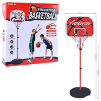 Стойка баскетбольная h 60-120см (мяч, насос, кольцо 20см) 1930136/A6829