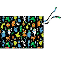 Подкладка настольная А3+ 45х33см "Funny Monsters" текстиль 48307