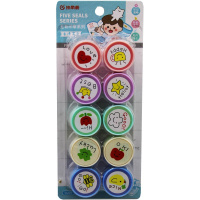 Набор штампов 10шт диаметр 2,5см "Ассорти" DJ03-0097