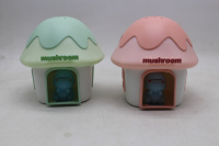 Ночник-проектор "Дракон в домике" 13х13см пластик/пвх, 3 цвета, USB YD5723