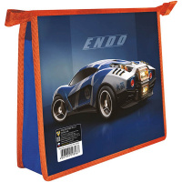 Папка на молнии А5 "Endo" 230х190х50мм пластик ПМ-А5-29