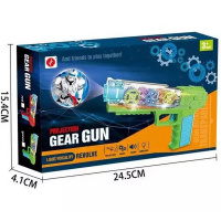 Бластер 24х14см с дисками, пластик (свет, звук) 2312152/CL101