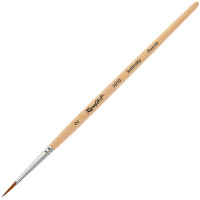 Кисть колонок круглая №2 короткая ручка ЖК1-02,00Б