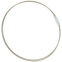Основание для колье 50см №03 под светлое золото KS-050-03