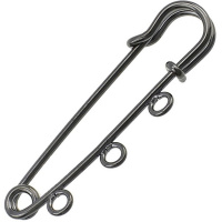 Булавка для подвесок 5см №03 под черный никель PO-050/03