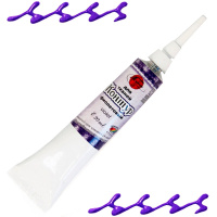 Контур акриловый д/ткани 20мл фиолетовый 0709062