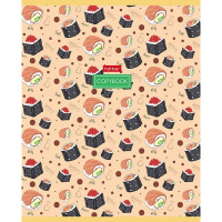 Тетрадь А5 96л клетка "Good food" на скобе 5 дизайнов 96Т5В1/068343