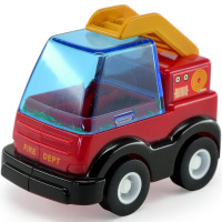 Точилка 1 отв. "Машинка" с контейнером, пластик 35-0015