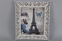 Рамка для фото 24х29см пластик, белая Y5439-17