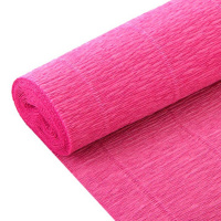Бумага гофрированная 50х250см 039, фуксия Y9168-19
