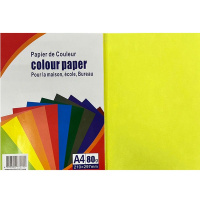 Бумага тонированная А4 100л 80г/м2 желтый неон Neon Yellow FP-04