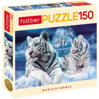 Пазлы 150 эл. "Мистические тигры" 33х22см 150ПЗ4_06694/078320