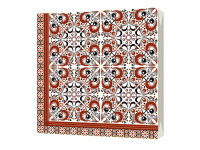 Салфетка 33х33мм 1шт Арабеска трехслойная 1004997